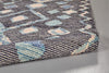 Feizy Brinker 8796F Gray/Blue Area Rug Detail Image