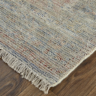 Feizy Caldwell 8127F Blue/Orange Area Rug Lifestyle Image