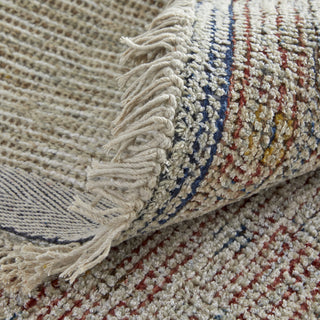 Feizy Caldwell 8127F Blue/Orange Area Rug Pattern Image