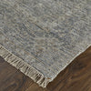 Feizy Caldwell 8799F Gray Area Rug Corner Image