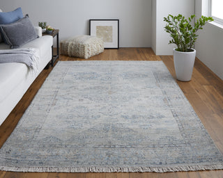 Feizy Caldwell 8801F Stone Area Rug Lifestyle Image