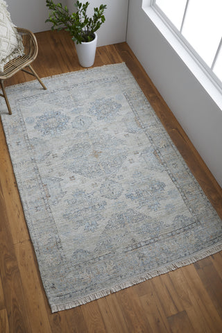 Feizy Caldwell 8801F Stone Area Rug Lifestyle Image