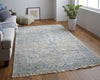 Feizy Caldwell 8802F Blue Area Rug Lifestyle Image Feature