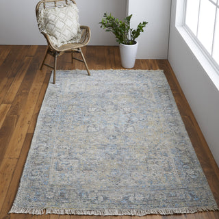 Feizy Caldwell 8802F Blue Area Rug Lifestyle Image