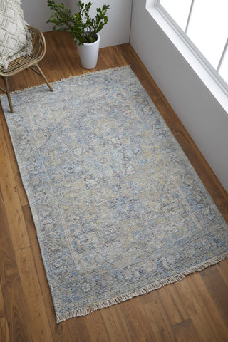 Feizy Caldwell 8802F Blue Area Rug Lifestyle Image