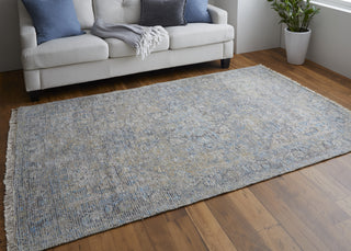 Feizy Caldwell 8802F Blue Area Rug Lifestyle Image