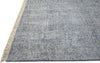 Feizy Caldwell 8803F Blue Area Rug Corner Image with Rug Pad