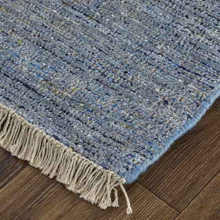 Feizy Caldwell 8804F Blue/Beige Area Rug Corner Image