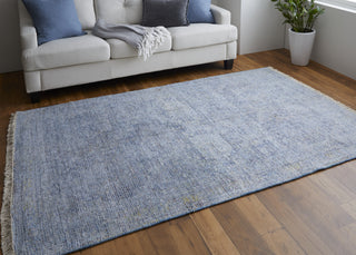 Feizy Caldwell 8804F Blue/Beige Area Rug Lifestyle Image