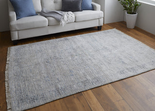 Feizy Caldwell 8805F Gray/Blue Area Rug Lifestyle Image