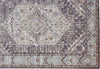 Feizy Armant 3907F Gray/Purple Area Rug Detail Image