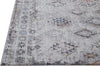 Feizy Armant 3910F Gray Area Rug Corner Image