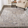 Feizy Armant 3911F Gray Area Rug Lifestyle Image