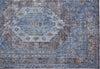 Feizy Armant 3912F Blue/Gray Area Rug Detail Image