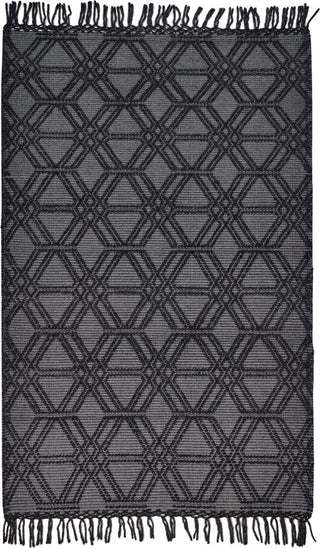 Feizy Phoenix 0807F Gray/Black Area Rug main image