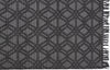 Feizy Phoenix 0807F Gray/Black Area Rug Corner Image with Rug Pad