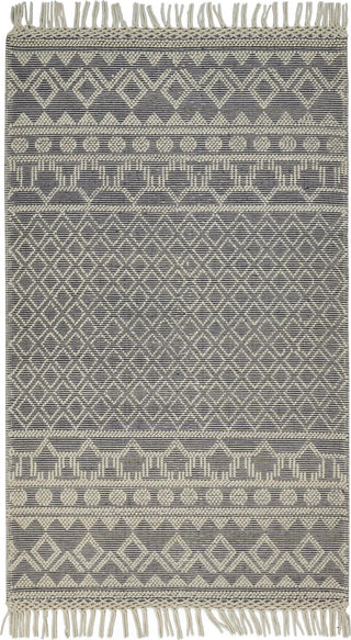 Feizy Phoenix 0809F Gray/Ivory Area Rug main image