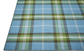 Feizy Crosby 0565F Blue/Green Area Rug Corner Image