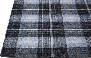 Feizy Crosby 0565F Black/Blue Area Rug Corner Image