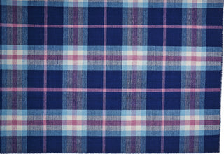 Feizy Crosby 0565F Blue/Pink Area Rug Corner Image with Rug Pad