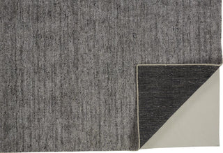 Feizy Delino 6701F Gray Area Rug Corner Image