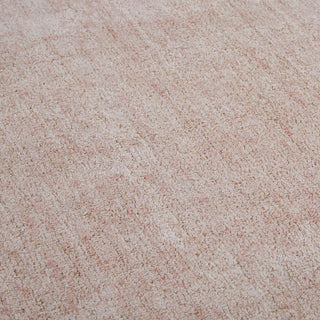 Feizy Delino 6701F Pink Area Rug Corner Image with Rug Pad