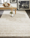 Feizy Delino 6701F Taupe Area Rug Lifestyle Image Feature