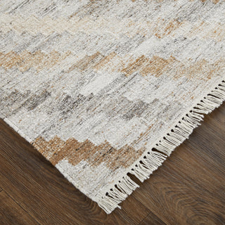 Feizy Beckett 0724F Tan/Gray Area Rug Lifestyle Image