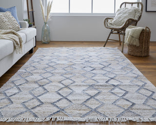 Feizy Beckett 0771F Charcoal/Tan Area Rug Lifestyle Image