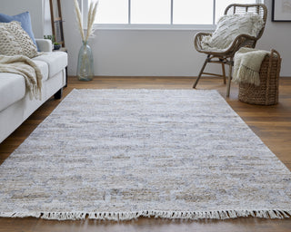 Feizy Beckett 0787F Beige/Gray Area Rug Lifestyle Image