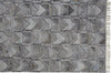 Feizy Beckett 0813F Gray Area Rug Corner Image with Rug Pad
