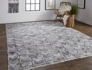 Feizy Beckett 0813F Gray Area Rug Lifestyle Image