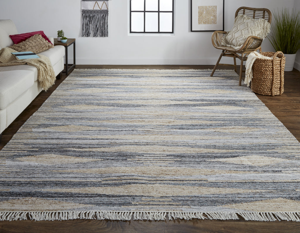 Feizy Beckett 0815F Tan Area Rug Lifestyle Image Feature