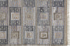 Feizy Beckett 0816F Gray/Tan Area Rug Corner Image with Rug Pad