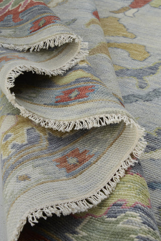 Feizy Karina 6794F Blue/Gray Area Rug Corner Up Close Image