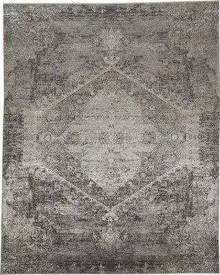 Feizy Sarrant 3963F Gray/Silver Area Rug main image