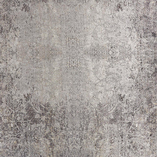 Feizy Sarrant 3964F Gray Area Rug Close Up 