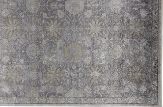 Feizy Sarrant 3965F Gray Area Rug Corner Image 
