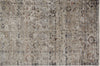 Feizy Caprio 3958F Ivory/Gray Area Rug Corner Image