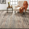 Feizy Caprio 3959F Ivory/Gray Area Rug Lifestyle Image