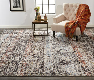 Feizy Caprio 3962F Blue/Gray Area Rug Lifestyle Image Feature