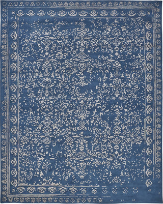 Feizy Bella 8014F Blue/Silver Area Rug main image