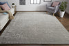 Feizy Bella 8014F Gray/Silver Area Rug Lifestyle Image Feature