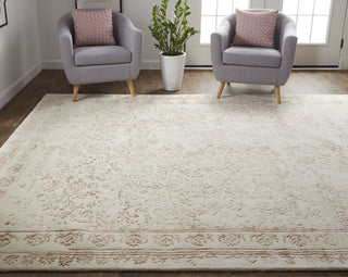 Feizy Bella 8014F Ivory/Blush Area Rug Lifestyle Image