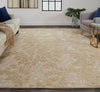 Feizy Bella 8832F Beige/Gold Area Rug Lifestyle Image Feature