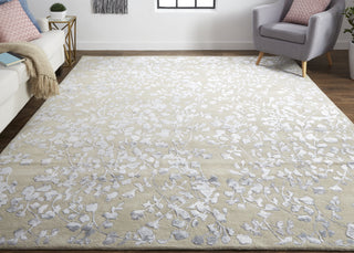 Feizy Bella 8832F Silver Area Rug Lifestyle Image Feature