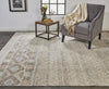 Feizy Payton 6495F Ivory/Pink Area Rug Lifestyle Image Feature