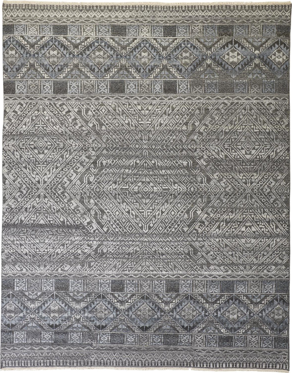Feizy Payton 6495F Gray/Blue Area Rug – Incredible Rugs and Decor