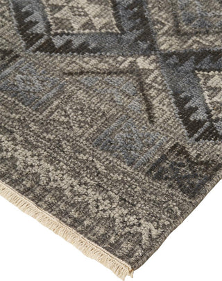 Feizy Payton 6495F Gray/Blue Area Rug Lifestyle Image