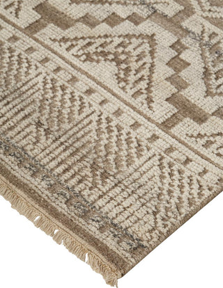 Feizy Payton 6497F Ivory Area Rug Corner Close Up Image